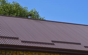 typical Hartford End corrugated roof uses